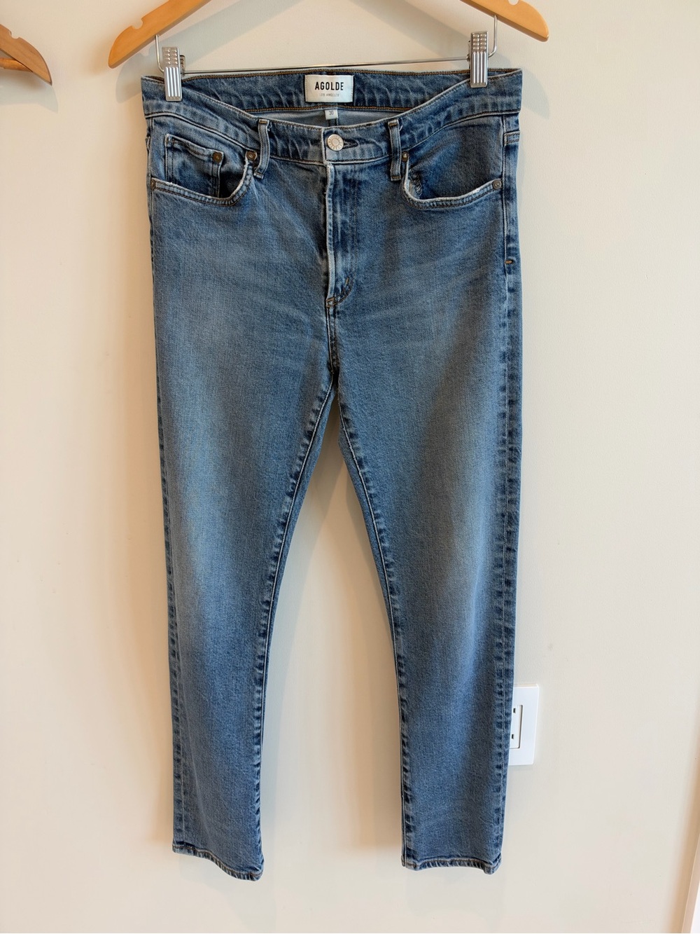 AGOLDE Women's Skinny Jeans Blue Waist 30 Like New
